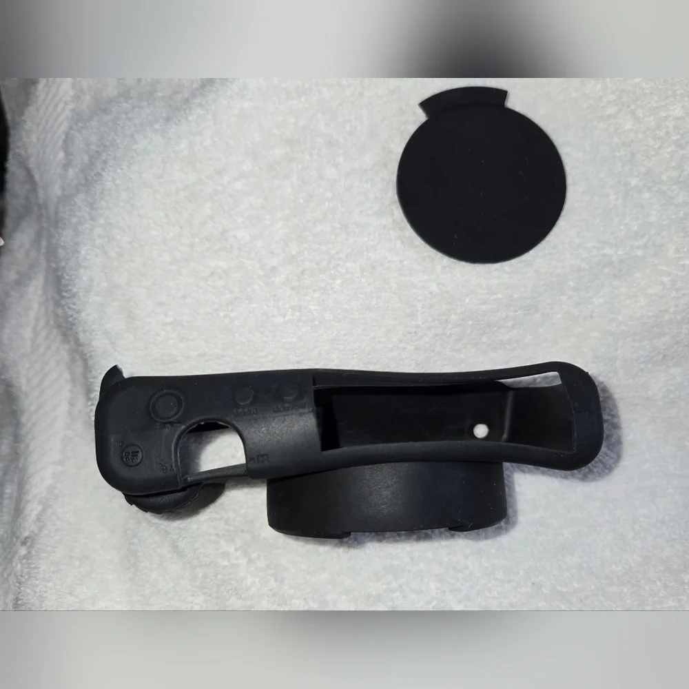Black Camera Silicone Case with Lens Cap
